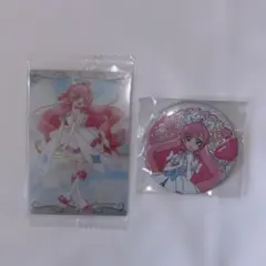 プリキュア タワレコ キュアプリズム 缶バッジ ウエハースカード