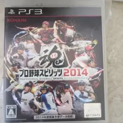 動作確認済】PS Vita プロ野球スピリッツ2014 野球ゲーム ソフト