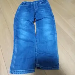 デニムブルー ロングパンツ 130cm