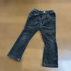 ダークグレー コーデュロイパンツ サイズ90
