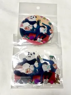 呪術廻戦　五条悟　BIRTHDAY2021アクリルスタンドキーホルダー＆缶バッジ