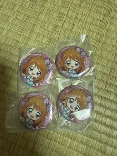 アイカツ プリパラ あそーと ガチャガチャ 缶バッジ　大空あかり