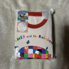 ユニクロ　パジャマ　エルマーとにじ　110