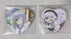 いれいす　初兎ハート型缶バッジ 2個セット