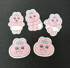 スシロー　おぱんちゅうさぎ　コラボピック　5枚セット