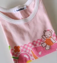 (新品未使用)familiar フルーツイラスト タンクトップ 90cm