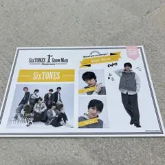 SixTONES 1st Anniversary ステッカーセット 髙地優吾