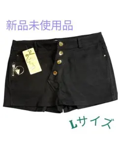 【新品未使用品】 ショートパンツ インナーパンツ ベルト付き Lサイズ
