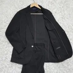 ナノユニバース　セットアップスーツ　ダメリーノ　ストレッチ　アンコン　リラックス