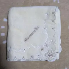 Afternoon Tea 刺繍入りタオルハンカチのサムネイル