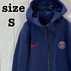 那覇さん専用　S ナイキ PSG テックフリースパーカー ネイビー 美品