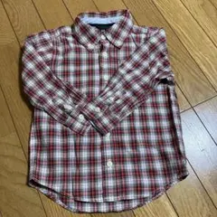 ベビーギャップ：タータンチェック 長袖シャツ 男の子用 ボーイズ １００ｃｍ