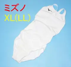 特注LL】ホワイト＆レッドパイピング ミズノ 競泳水着 送料無料 - メルカリ