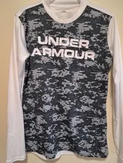 UNDER ARMOUR 長袖シャツ デジタルカモ柄