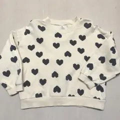 マーキーズ　トレーナー　ハート　110