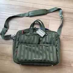 美品 ポールスミス 2way ビジネスバッグショルダーバッグストライプ