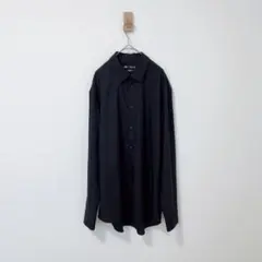 ZARA ザラ　黒　シャツ　メンズシャツ　大きいサイズ　スリムフィット
