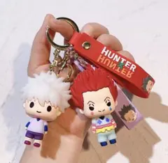 HUNTER×HUNTER　キルア&ヒソカ　マスコットキーホルダー ストラップのサムネイル