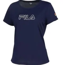Mサイズ　ウィメンズテニスウェア　FILAゲームシャツ
