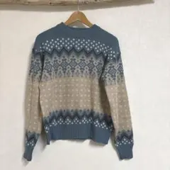 古着 jockey ノルディック ニット sサイズ