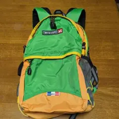 MILLET バックパック 緑・オレンジ　小型