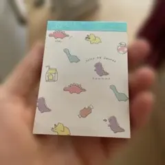 カミオジャパン ジューシーなサウルス メモ帳