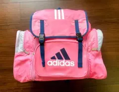 adidas リュック 林間 修学旅行　ピンク