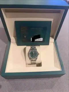 ロレックス オイスターパーペチュアル 31mm グリーンのサムネイル