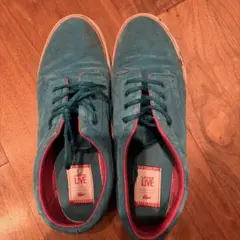 LACOSTE LIVE 青 スニーカー