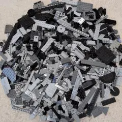 レゴパーツ　黒、グレー　まとめ売り　大量