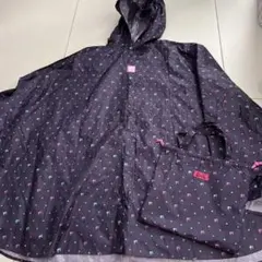 バービー　Barbie キッズ子供用ポンチョMーL レディース　雨具　カッパ