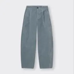 GU コーデュロイバレルレッグパンツ