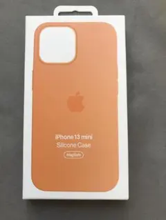 iPhone 13 mini シリコーンケース ・マリーゴールド 純正