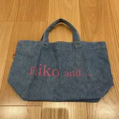 niko and ... デニム　トートバッグのサムネイル