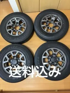 ジムニーシエラJB74 新車外し　タイヤ4本セットのサムネイル