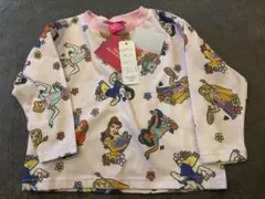 ディズニープリンセス 長袖カットソー 90cm 新品タグ付き