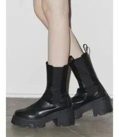 WEB限定サイドゴアヒールブーツ