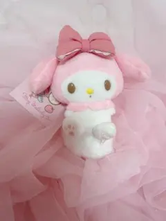 【新品タグ付き】超レア！マイメロディしっぽ付きマスコット