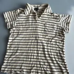 PEARLY GATES パーリーゲイツ パイル地 ポロシャツ ボーダー