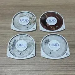 PSP UMDディスク4枚セット