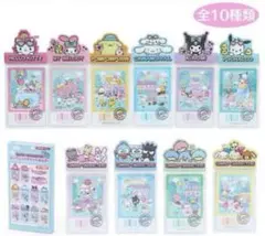 全10種類セット サンリオキャラクターズ シークレットミニ チケットホルダー