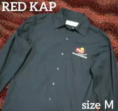 RED KAP ワークシャツ M ネイビー フリトレー 企業 ロゴ 刺繍 USA