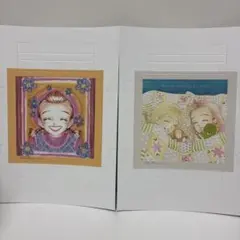 矢沢あい ペーパーキャンバス ガシャポン 天使なんかじゃない　2枚セット