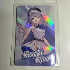 古石ビジュー ホロライブ 台湾 OUEN CAFE 特典カード チェキ風カード