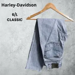 USA製 Harley-Davidson カットオフデニム 6L S-M 美品のサムネイル