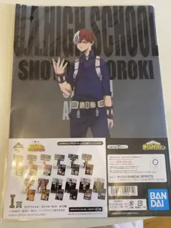 僕のヒーローアカデミア 轟焦凍 クリアファイルステッカーセット