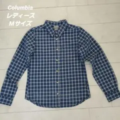Columbia レディース 長袖シャツ Mサイズ チェック