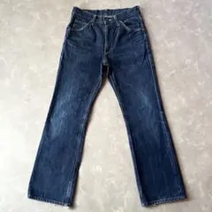 定番☆Lee／ライダース ブーツカット デニム 0102 W30 L34 濃紺