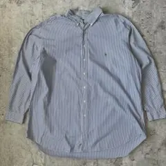 N*Y様 90s Ralph Lauren B&T ビッグサイズ ストライプ B