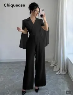 SHEINブラック オールインワン フォーマルM